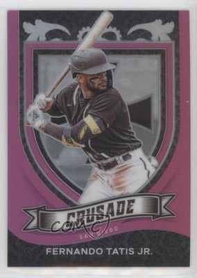 2021 Panini Chronicles Crusade Pink Prizm 34/50 Fernando Tatis Jr #5 1u6