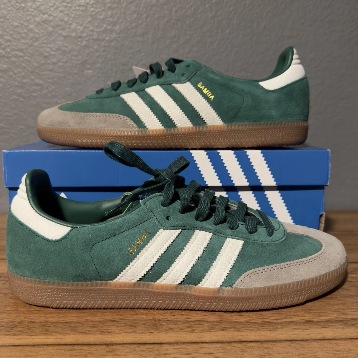 adidas Samba OG Low Collegiate Green Gum | eBay