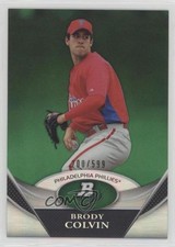 2011 Bowman Platinum Prospects Green 200/599 Brody Colvin #BPP85 5qi