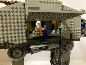 Lego Star Wars 4483 AT-AT blue box Almost Complete from Japan