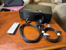 Acer X1128H DLP Projector HDMI 4800 Lumens 42 Hours Remote HDMI Working