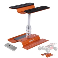 RC Car Work Stand with Weight Aluminum Repair Station Lift for 1/8 1/10 1/12