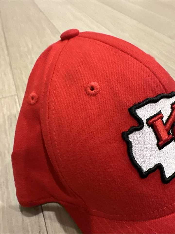 Gorra/gorra roja Kansas City Chiefs Reebok Flex fit Foto 2 de 4