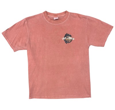 Vintage 90s Crazy Shirts Hot Mojave Salsa Chile Dyed T-Shirt Size Medium 