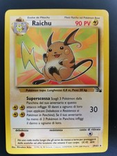 Pokémon ITA VINTAGE RAICHU Prima Edizione Fossil 29/62