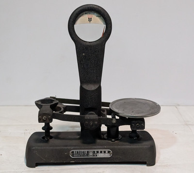 Vintage Detecto Scales Detecto-Gram 5D Series Cast Iron Mercantile 3Lb Scale