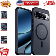 Magnetic Slim Case for Google Pixel 10/10 Pro - Military-Grade Protection, Black