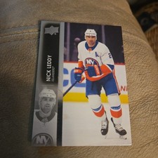 2021-22 Upper Deck Nick Leddy New York Islanders #115 