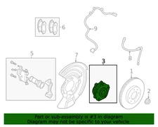Genuine Nissan OE Hub Assy Road Wheel 40202-6RS0A
