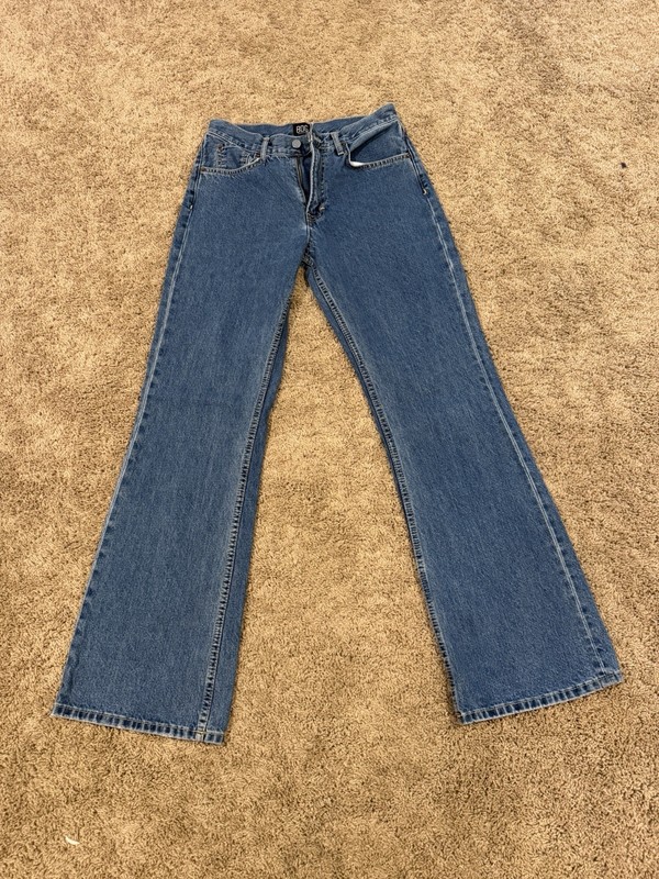 BDG Urban Outfitters Women’s 90s Bootcut Blue Denim Jeans 5-Pocket Solid