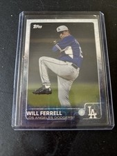 Will Ferrell, Topps 2015, WF-9, Los Angeles Dodgers