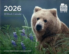 2026 National Parks Conservation Association Color Calendar Free Shipping!