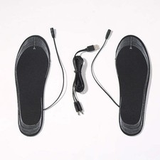Cuttable Electric Heating Insole - Rechargeable Foot Warmer for Winter Comfort