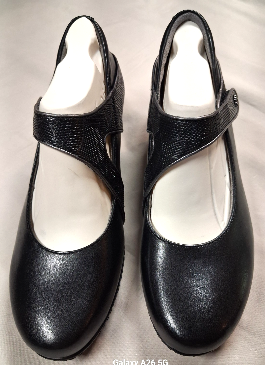 Womens Earth Calgary Montreal Mary Jane Black Multi Leather Size 8