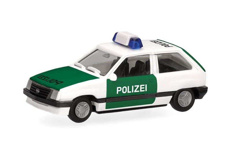 Herpa 099011 1:87 Opel Corsa A 2-Door Police Car - New