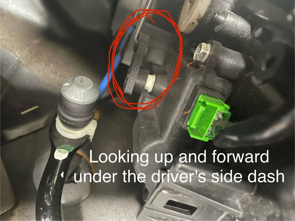 2002-2006 Acura RSX (Base and Type S) Climate Control Blend Actuator Linkage - Image 2 of 4