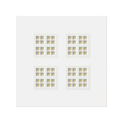 SLV 1010122 PAVANNO   LED Einbauleuchte 62x62 cm 22W DALI 3000/4000/5000K UGR19