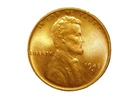 1945-S AU LINCOLN WHEAT CENT # 16