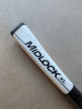Evnroll MidLock XL 17 inch Midsize 90g White/Black Golf Putter Grip