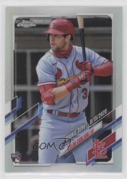 2021 Topps Chrome Update Target Rookie Debut Refractor 67/250 Dylan Carlson 0xz8