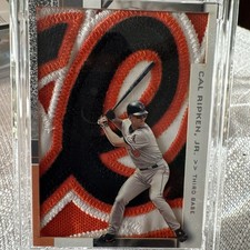2024 Jersey Fusion Cal Ripken Jr Jumbo Game Used Patch 1/1 Profusion Baltimore