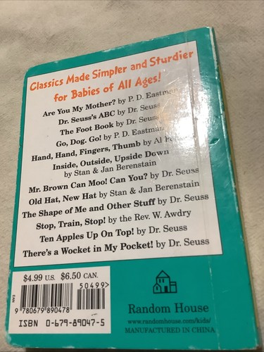 Are You My Mother? by P. D. Eastman (1998, Children's Board Books) - Picture 3 of 8