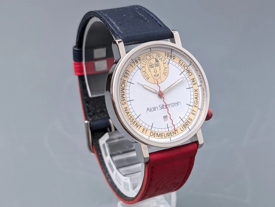 [N Como Nuevo] Reloj Alain Silberstein 200 Aniversario de la Revolución Francesa 33mm Foto 4 de 4