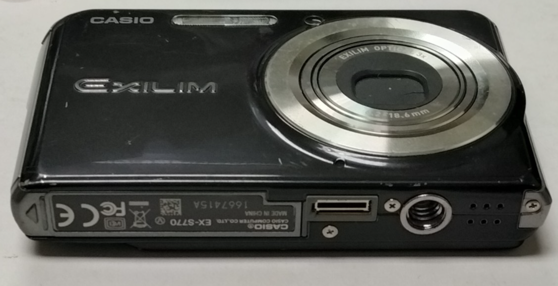 Buy Casio EXILIM CARD EX-S770 7.2MP Digital Camera - Silver online