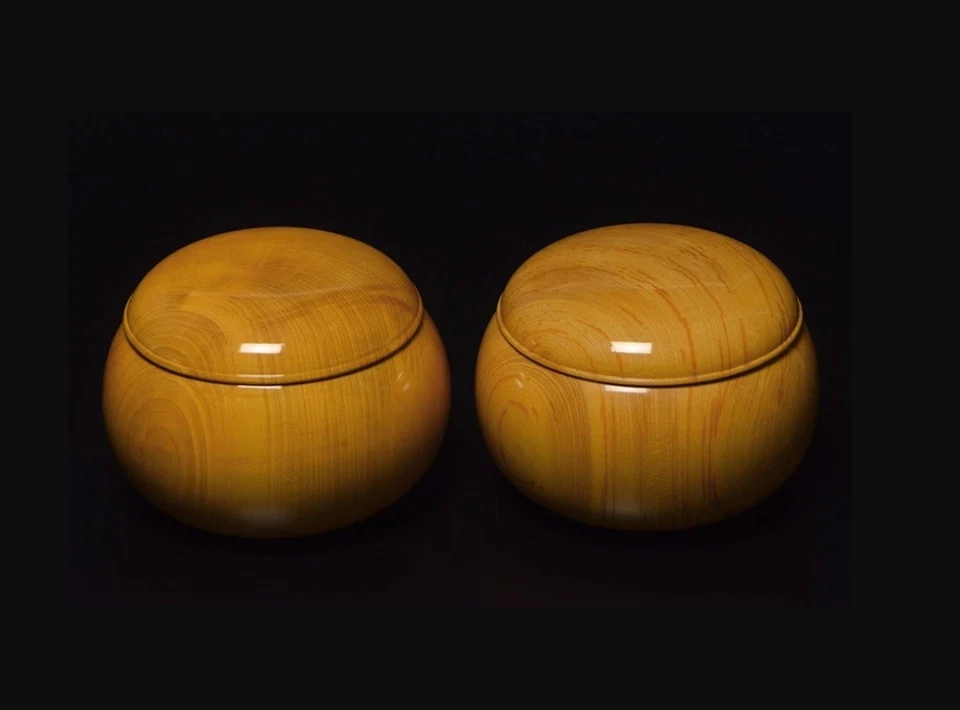 Maekawa-Kayagoban Go Bowls Go Game genuine Kaya Wood Japan Fits up to size 37 - Image 2 of 2