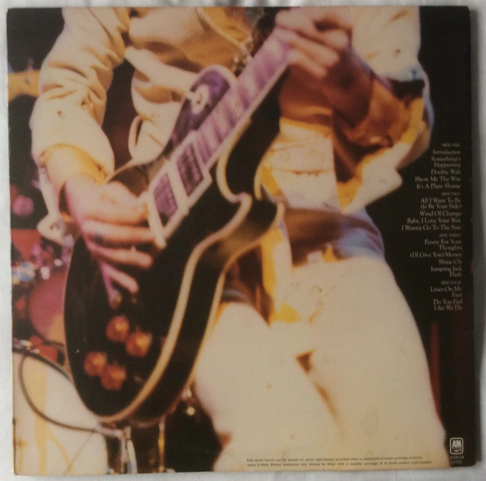 Peter Frampton ●Frampton Comes Alive! ●1976 Double Vinyl LP ●AMLM 63703 ●VG+/VG+ - Image 2 of 4