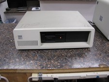 Vintage IBM 5160 XT Personal Computer Loaded with cards - powers & boots