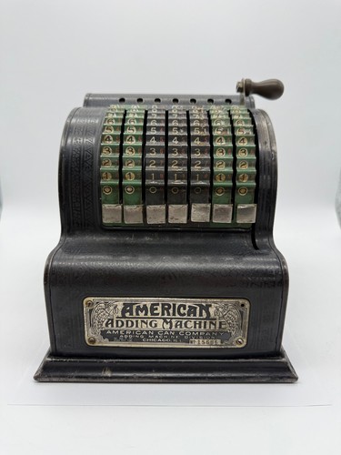 American Adding Machine Rechenmaschine Sammlung calculator Antik Arithmometer - Afbeelding 2 van 9