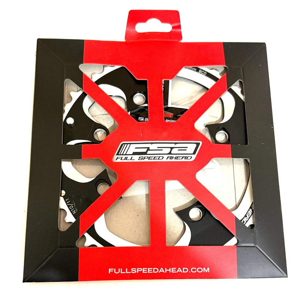 FSA SL-K Super ABS Outer Chainring 46T 110BCD 5-Bolt 10-11 Speed WA002 Black NEW - Image 2 of 4