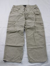 5.11 Tactical Men's Regular Fit Cotton Canvas Cargo Pant CN6 Khaki Size 34x30