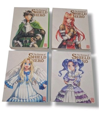  The Rising of the Shield Hero Staffel 1 Gesamtausgabe Bluray Volume 1+2++3+4 