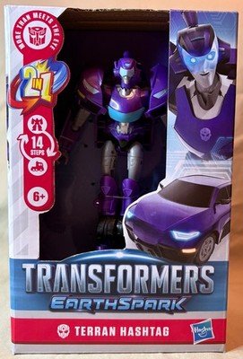 Transformers Earthspark Deluxe Class Terran Hashtag NIB