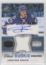 2014 SP Game Used Inked Rookie Sweaters 48/149 Jonathan Drouin #IRS-JD Auto 0ek9