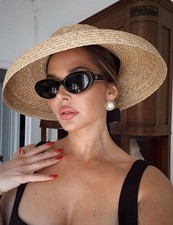 NEW CHANEL 5515 Women  s Black Oval Polarized Sunglasses 5515 C662/48 