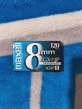 MAXELL 8MM GX-MP HIGH QUALITY CAMCORDER VIDEO TAPE 120 MINUTE