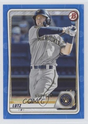 2020 Bowman Prospects Blue 57/150 Tristen Lutz #BP-81 0ad