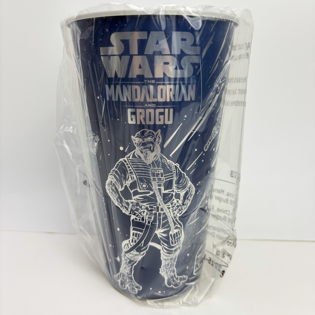 Star Wars Burger King Plastic Cup 2026 The Mandalorian And Grogu