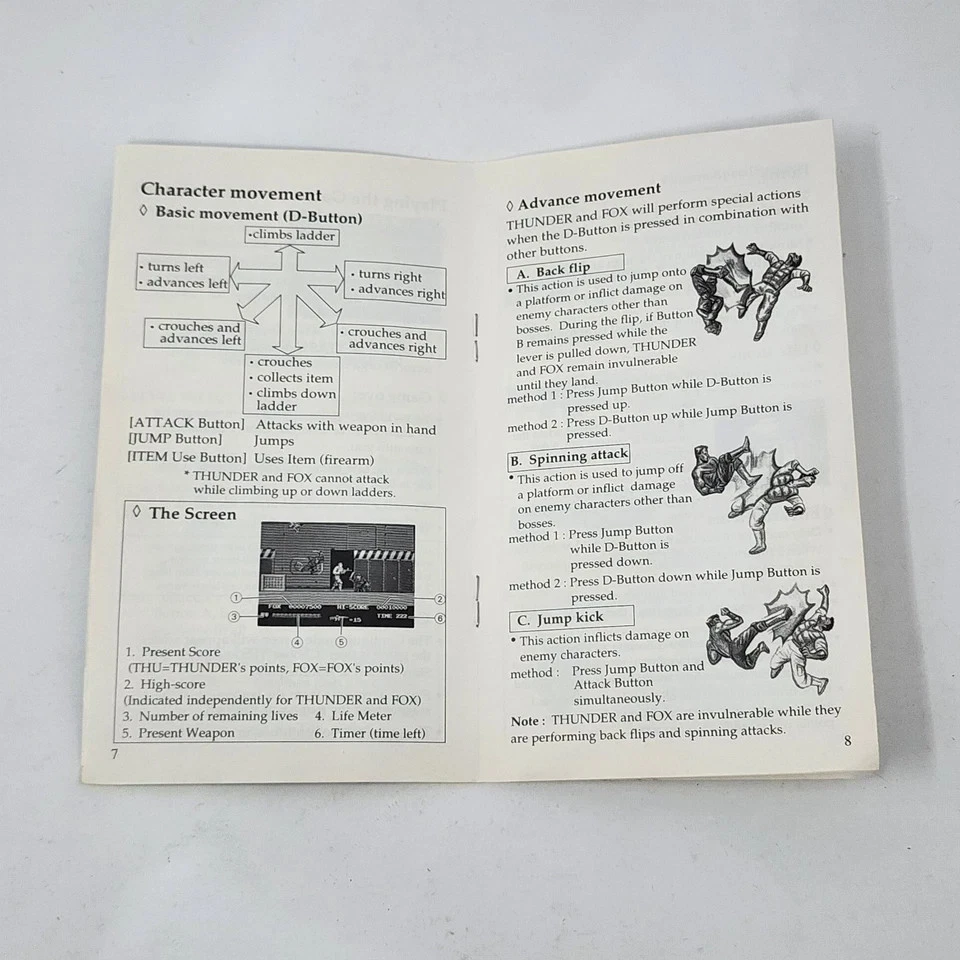 Thunder Fox (Sega Genesis) Complete CIB Authentic TESTED - Image 3 of 4