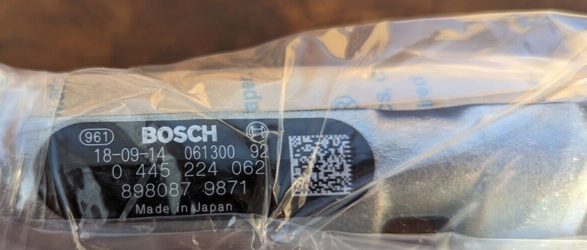 専用　4点 New 8-98087-987-0 Isuzu OE Rail Assembly Distributor Pipe