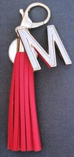 Very Nice Tassel Initial Key Finder "M"