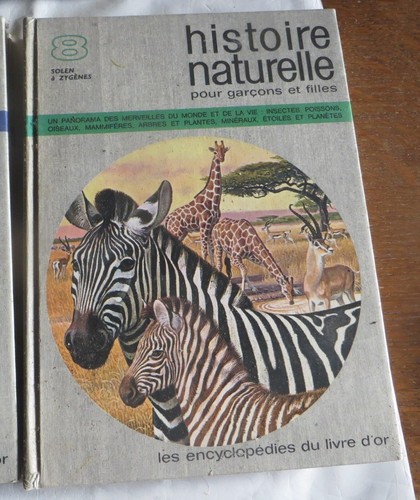 Série 1 à 8 d’albums “HISTOIRE NATURELLE pour garçons et filles – encyclopédies - Bild 2 von 12
