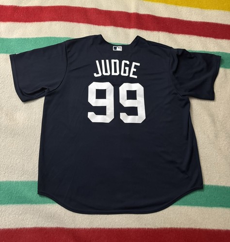 2016 New York NY Yankees Aaron Judge #99 99 Rookie Navy Jersey 2X XXL 27.5x32.5