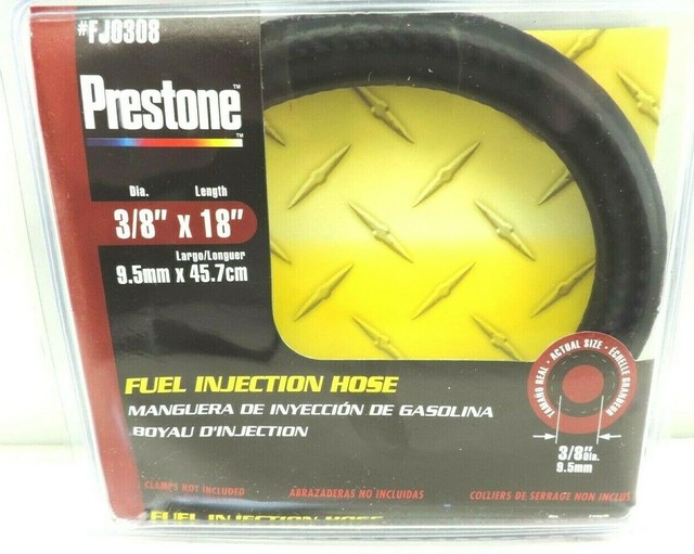 Lot of 2 Prestone Fuel Injection Hose 3/8" X 18" Model FJ0308 eBay