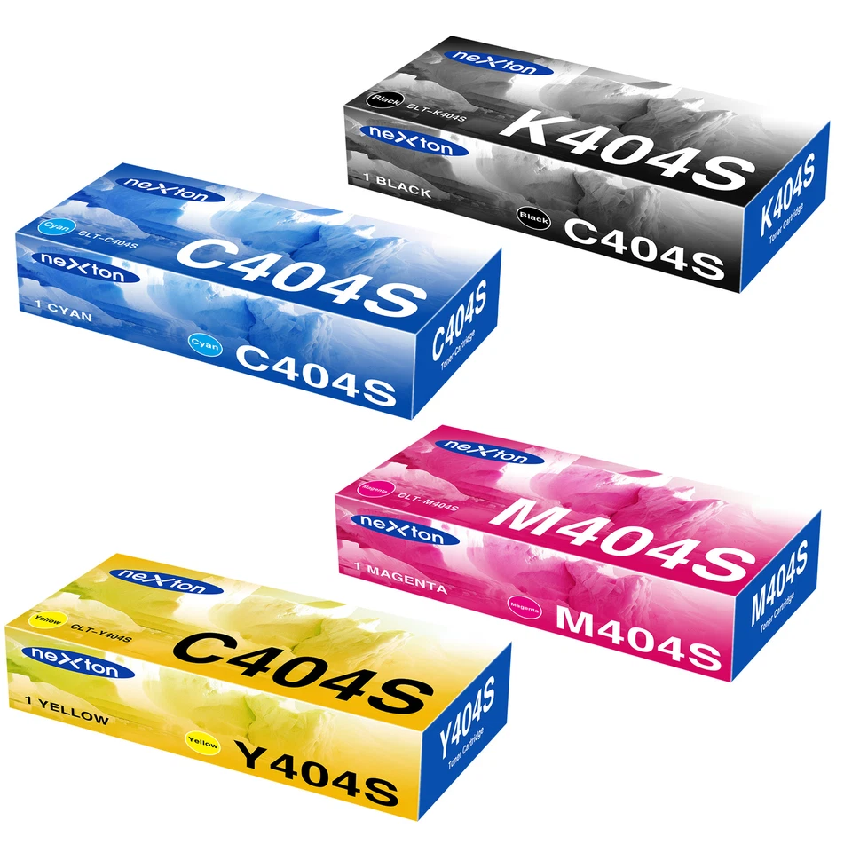 4 XXL Toner für Samsung CLT-404S Xpress C480 C480W C480FW C480FN C430 C430W C482 - Bild 3 von 4