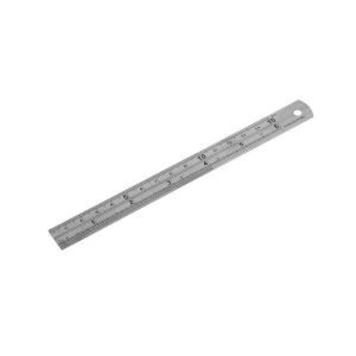 Stainless Steel Ruler 6ins ct2435 uk - Picture 1 of 1
