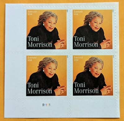 U.S.A. Toni Morrison. Block of 4v, Forever stamps 2023